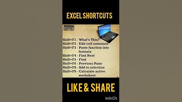 Shortcut key in Excel | Excel Shortcuts | #shorts #tranding #shortsfeed #viral #excel #youtubeshorts