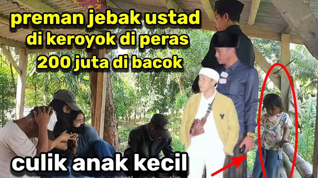 HEBOH USTAD NASIHIN KI MERCON DI KEROYOK PREMAN FITNAH CULIK ANAK KECIL