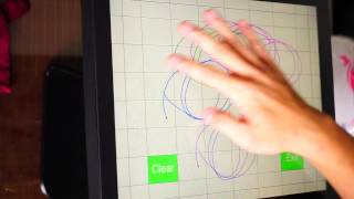Gtouch PCAP 15 with Water and PVC Glove Test 5pts