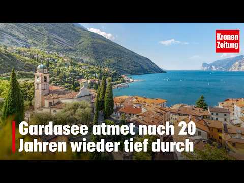 Lake Garda breathes a sigh of relief after 20 years | krone.tv NEWS