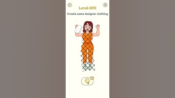 DOP 2 Level 6011 Walkthrough - "Create some designer clothing" #shorts