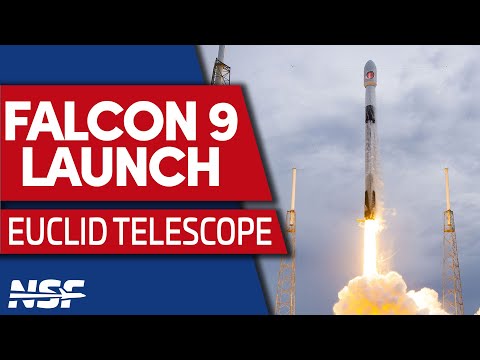 SpaceX Falcon 9 Launches Euclid Telescope