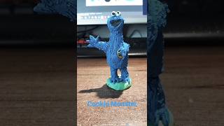 Cookie Monster  Улица сезам из пластилина