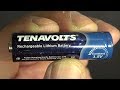 Review & Teardown: Tenavolts AA Size 1.5V Li-ion battery