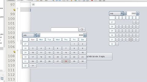 Hướng dẫn thêm thư viên JCalendar và sử dụng lấy và gán ngày tháng năm trong Java Swing