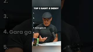 Podcast Dedy Corbuzer &amp; Raditya Dika #reactionvideo #podcast #cuplikanvideo #cuplikanpodcast