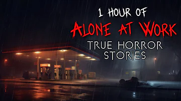 1 Hour of Rainy Night Shift Alone at Work Horror Stories | Vol. 1 (Compilation)