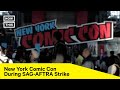 How New York Comic Con Looked During the SAG-AFTRA Strike