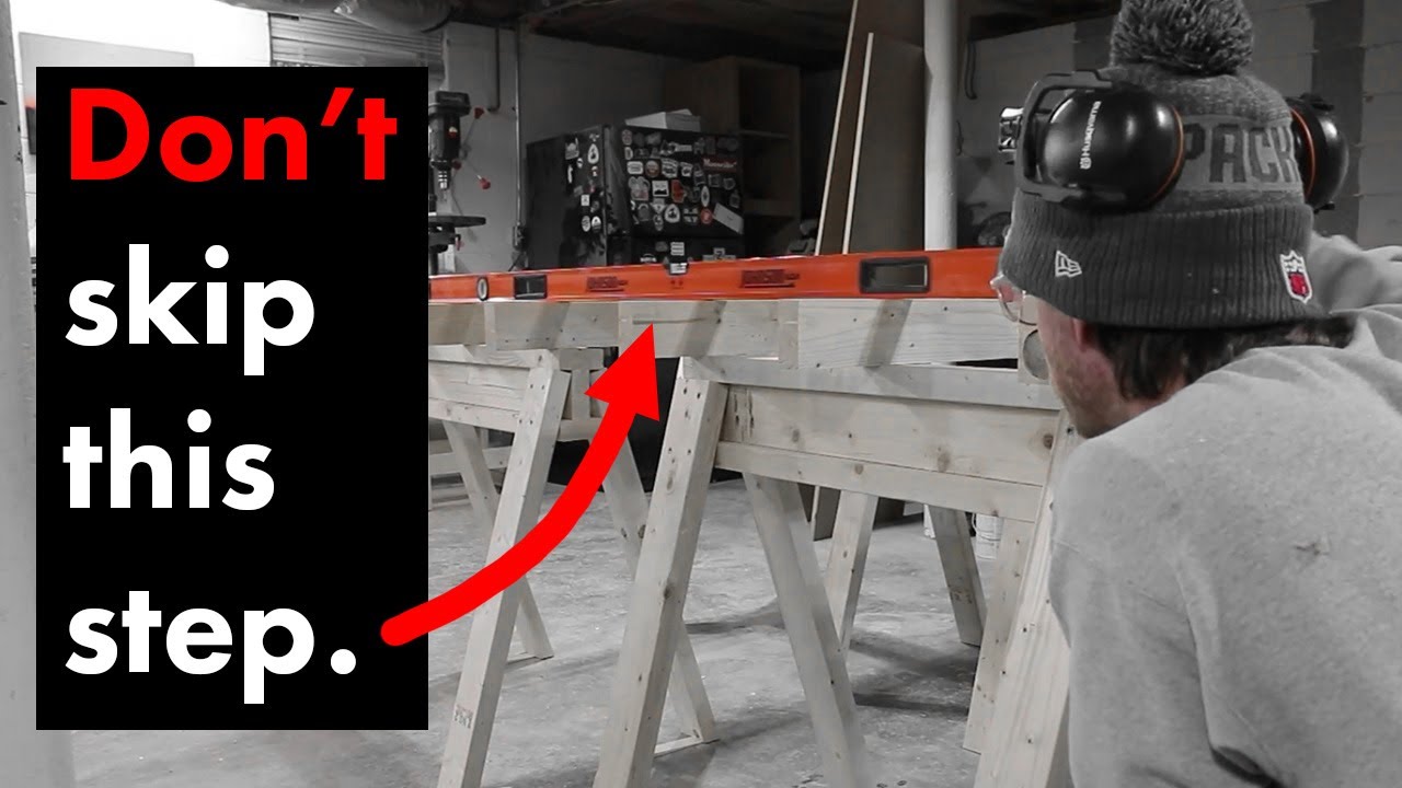 Building a dead flat work surface. Torsion box versus laminated plywood