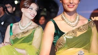 Actress Bipasha Basu Looks Beautiful In Saree At Iifa Press Conference.