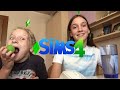 #1 Играю в Sims 4 с сестрой.CAS. Создание персонажа