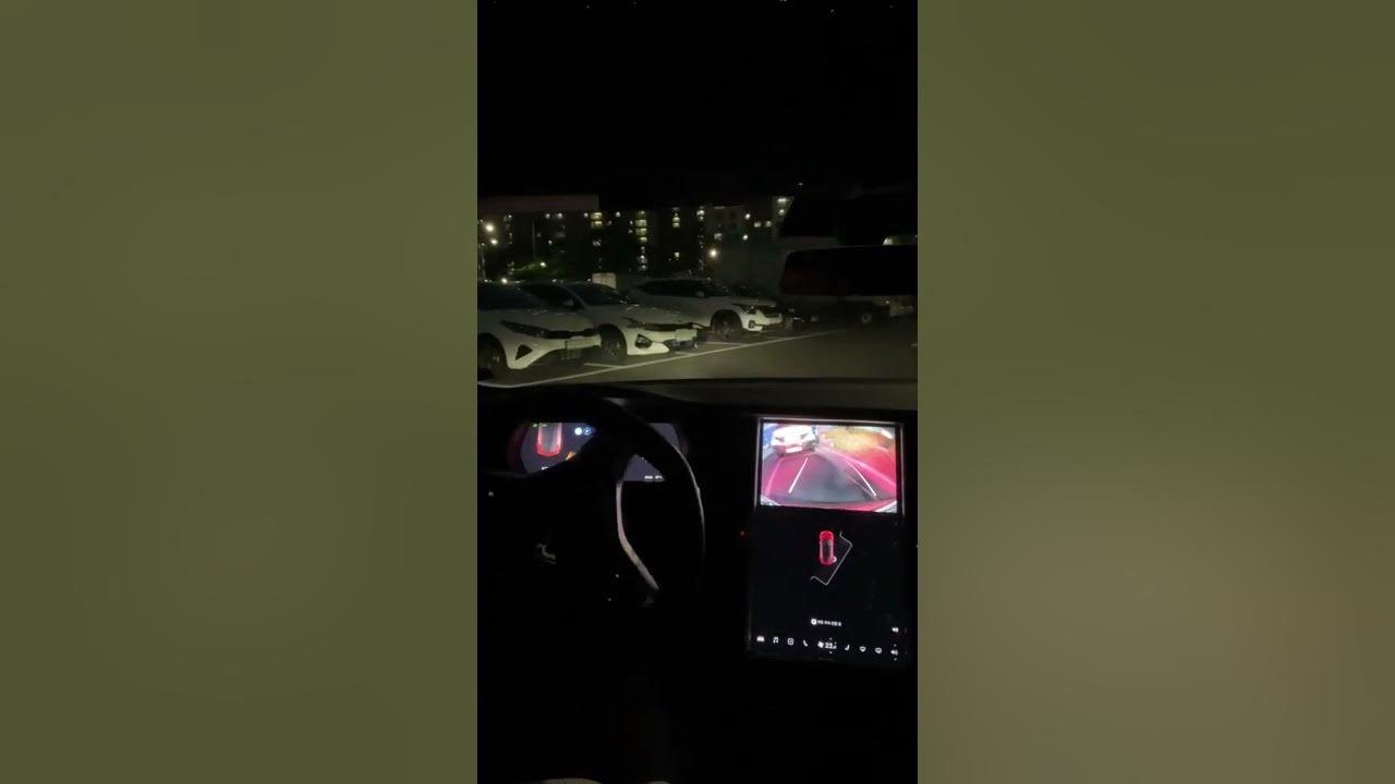사람인가? 테슬라 자동주차 #Short #Tesla #Models - Youtube