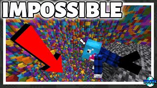 Dropping Down The IMPOSSIBLE Dropper In Minecraft Dropper