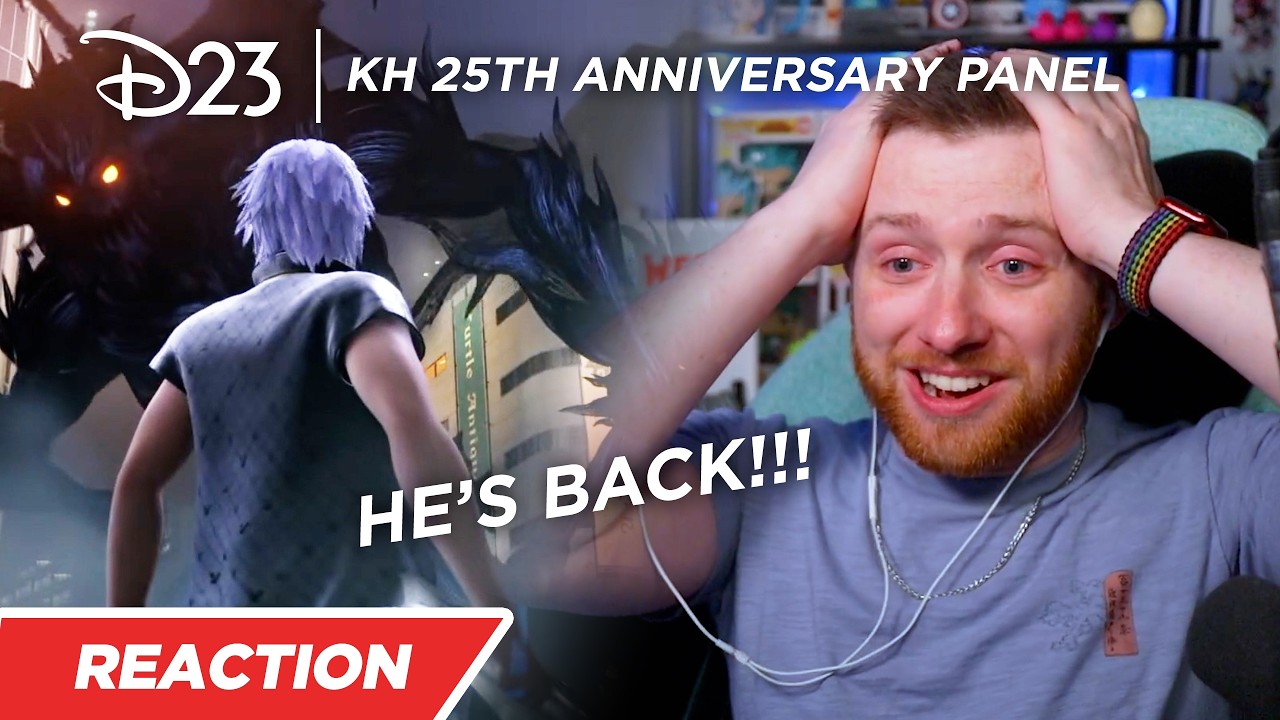 😭 Donald! Goofy! Riku! | REACTION - D23 Expo 2026 - KH 25th Anniversary Panel