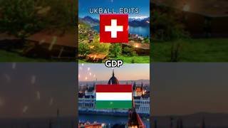 Switzerland vs Hungary #shorts #comparison #country #world #switzerland #hungary