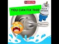 DIY Replacement Delta Shower Faucet 1300 / 1400 Cartridge - Leaky Shower Head