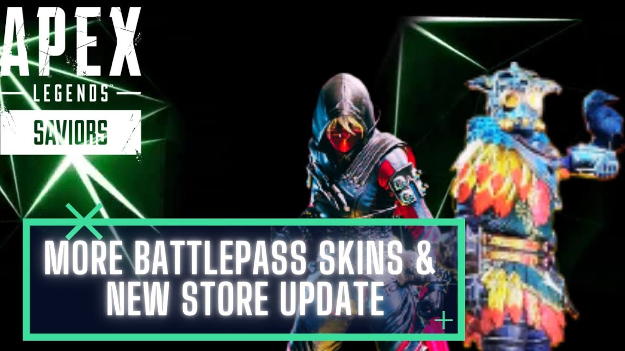 More Battlepass Skins Legendary Car Smg Season Store Update Apex Legends Saviors Youtube