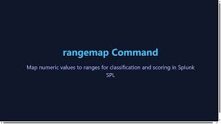 Master the rangemap Command in Splunk | Map Numeric Values to Ranges Easily