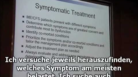 Dr. med. Dan Peterson (Simmaron Research) - Diagnose und Behandlung von ME/CFS, Teil 3