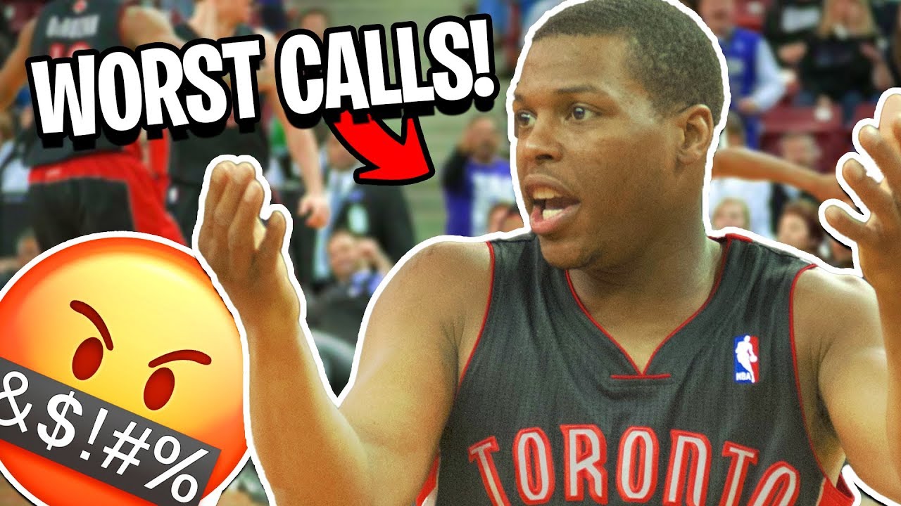 The WORST REFEREE Calls In NBA History! YouTube