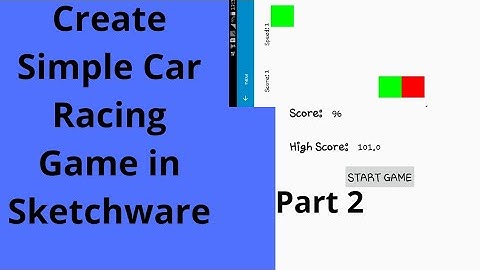 Create Simple Car Racing Game in Sketchware| Weekend Special Ep #1| Part 2
