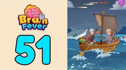 Brain Fever Puzzle Game Level 51 Increase Speed to 850 km/h