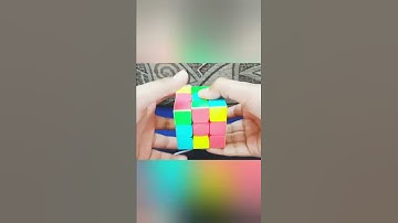 How to make a gift box pattern in 3×3 cube