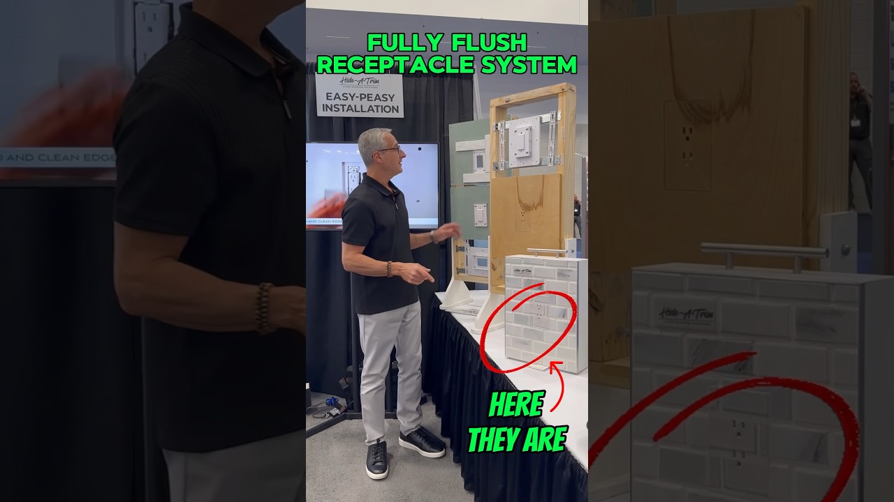 Ever heard of hidden receptacles? Here is the easiest system ever! 