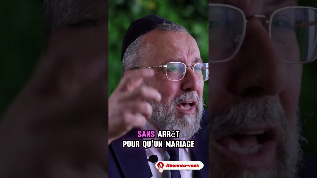 Rav Itshak Cohen  :  LA RÉUSSITE D’UN MARIAGE