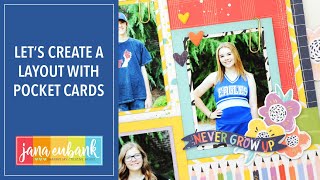 Lets Use Pocket Cards to Create a School Layout | SCRAPBOOKING IDEAS | Rosies Studio