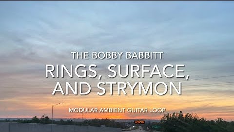 Mutable Rings, Qu-Bit Surface, Strymon Magneto and Starlab