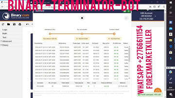 forexmarketkiller making over R100k in less than 5 minutes using binary-terminator-bot🔥