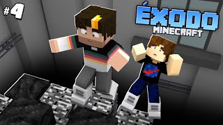 Éxodo Minecraft día 4 || Vuelven los troleitos en Minecraft