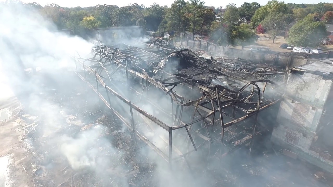 Old Mill in Opelika, AL burned down.