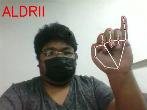 Hand Gesture Recognition (American Sign Language) using Python - YouTube