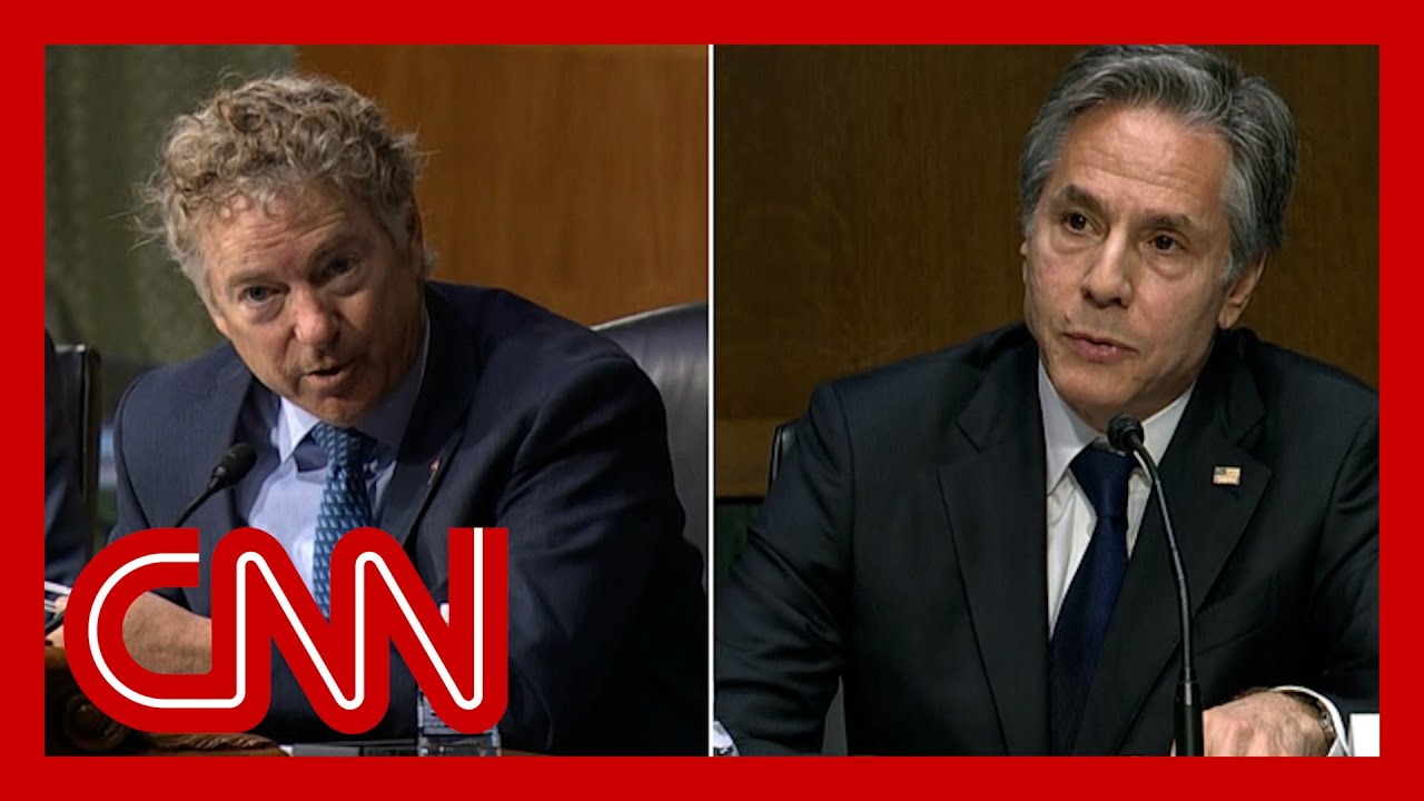 ⁣'Does not give Russia the right to attack': Blinken pushes back on Rand Paul