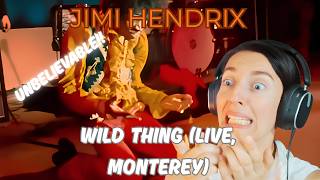 What Did I Just Witness!? Jimi Hendrix - Wild Thing: (Live, Monterey)
