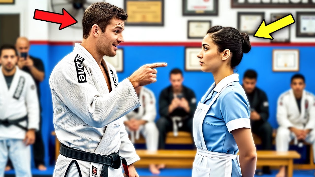 Black Belt Asked A Janitor To Fight As A Joke — What She Did Next Made The Whole Gym Stand SHOCKED