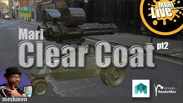 Mari : Live  node based texturing # 28 | Clear Coat 2 / Mari |