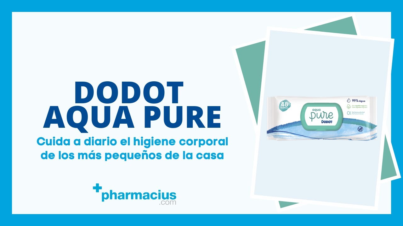 ⭐ Dodot toallitas aqua pure 48 unidades Barcelona Parafarmacia