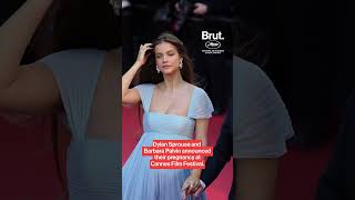 Dylan Sprouse and his wife, Barbara Palvin Sprouse, announced pregnancy Cannes Film Festival