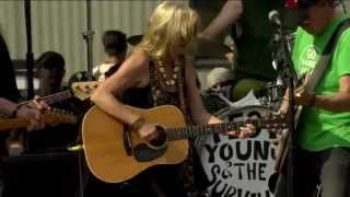 Pegi Young and the Survivors and Neil Young - Love Like Water (Live at Farm Aid 2012) chords