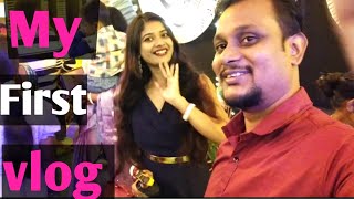 My first vlog /kali puja 2025 pandel visit /আমার প্রথম ব্লগ /vlogging video /changrabandha kali puja