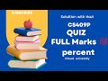 cs409p quiz 2024 | cs409p Quiz mcq