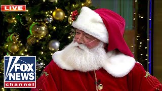 Ho, Ho, Ho Santa Claus Makes Surprise Appearance On Fox & Friends