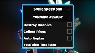 *EVENT* Roblox Sonic Speed Simulator Script | COMPLETE QUEST | AUTO REPLAY | DESTROY BADNIKS | MORE