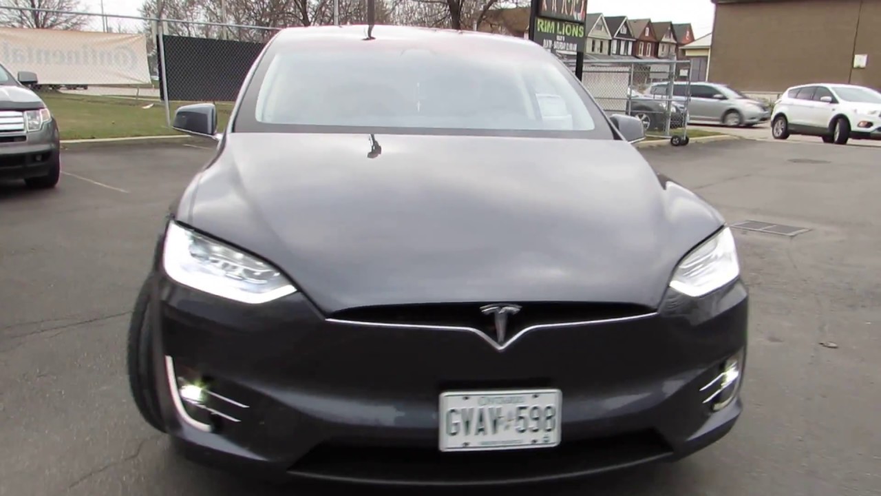 2018 Tesla Model X 19 Inch Custom Rims Snow Tires