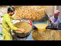 Amazing candy making skill  mass production of homemade candy factory in pakistan  candy factory