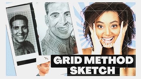 Akshay kumar sketch grid method @ART_BY_LOVNISH