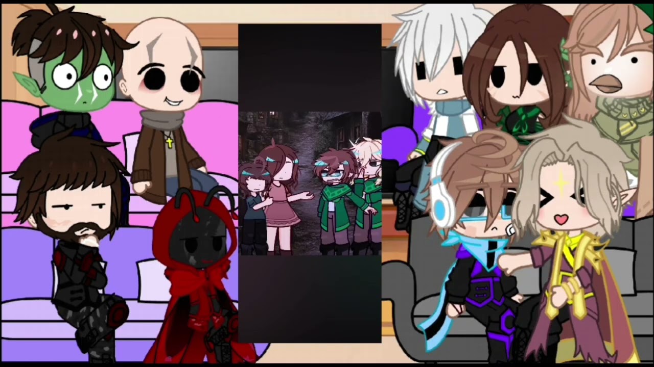 Гача реакция первых на лололошку (делала долко надеюсь что нормально получилось)